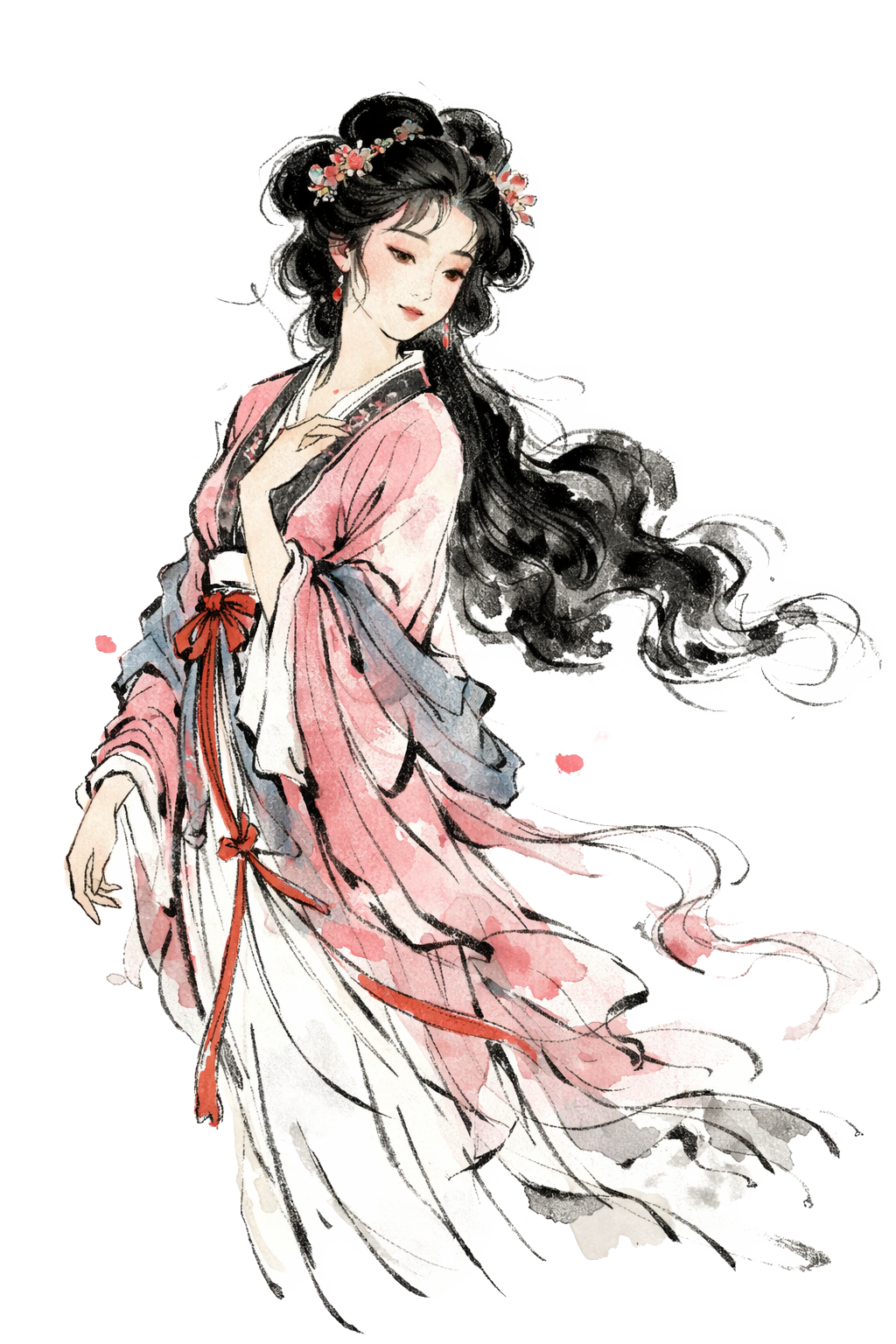 Girl illustration